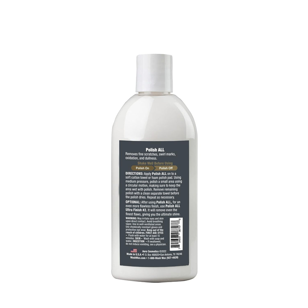 Polish All Aircraft Grade Paint, Aluminum & Plastic Window Polish for Your Car Boat RV Motorcycle 8oz …