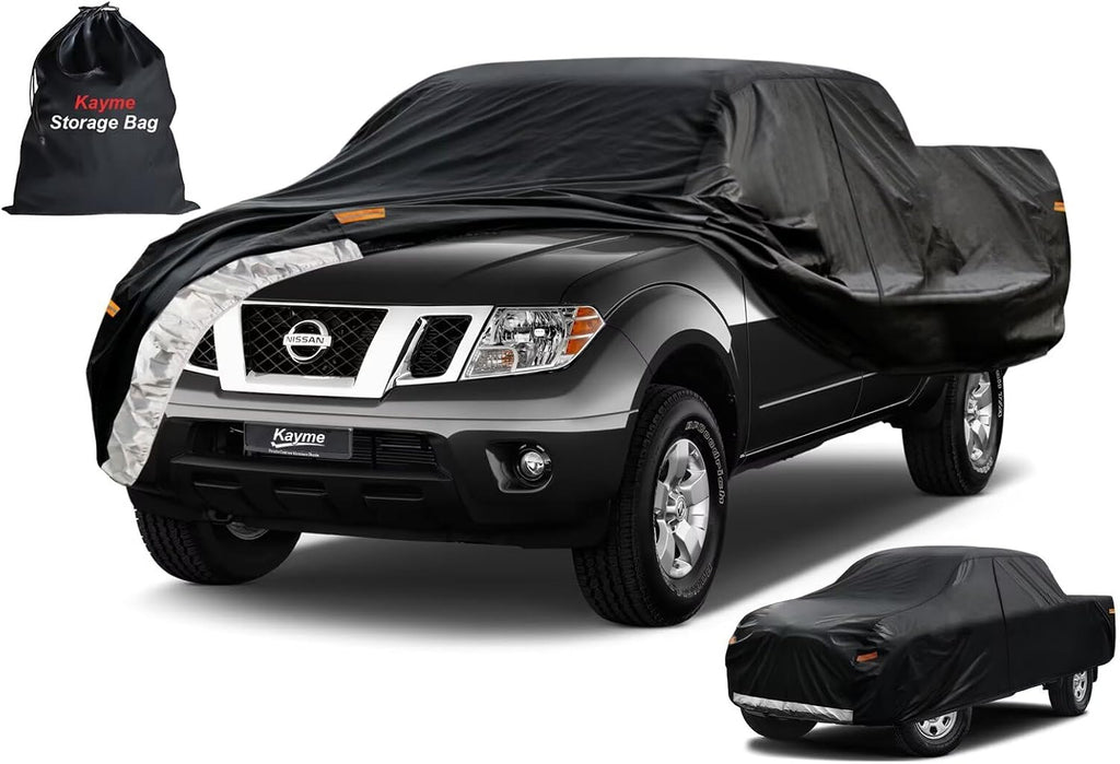Kayme Truck Cover Custom Fit Nissan Frontier King/Crew Cab Short Bed. Full