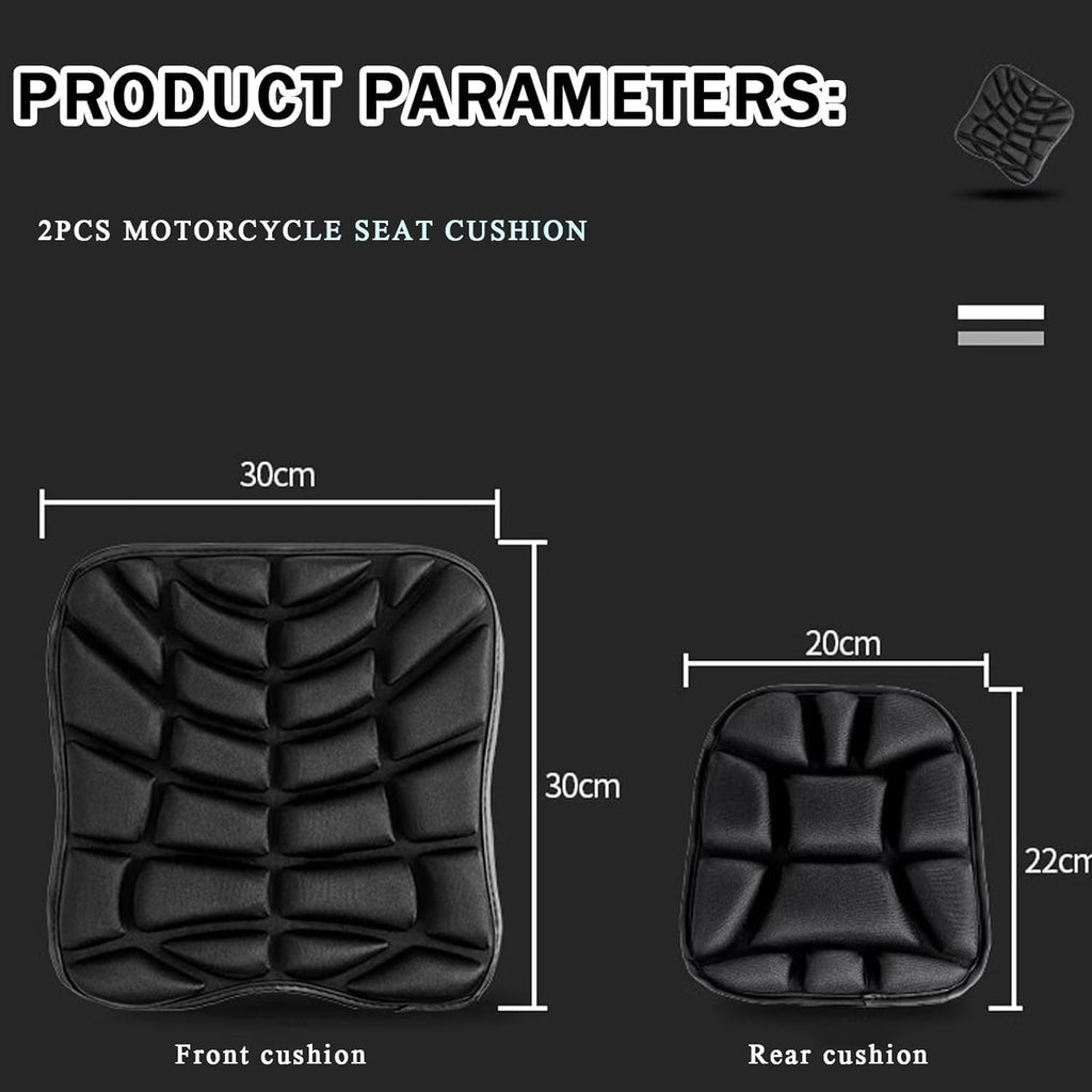Motorcycle Seat Cushion for Yamaha YZF R7 2015-2024 2025 2026, Front Rear Shock Absorption Comfort Breathable Seats Cover Protect Accessories