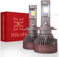HIKARI WINGS H7 Fog light, 40000LM Pure White 6000K LED Bulbs, Plug & Play IP68
