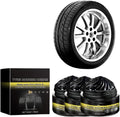 Gel Abrillantador De Llantas De Larga DuracióN, Tyre Nourish Cream, Tire Coating Paste Rapid Acting, Premium Tire Coating & Trim Restorer, Long-Lasting TireShine Gelfor For Car Tires (3PCS)
