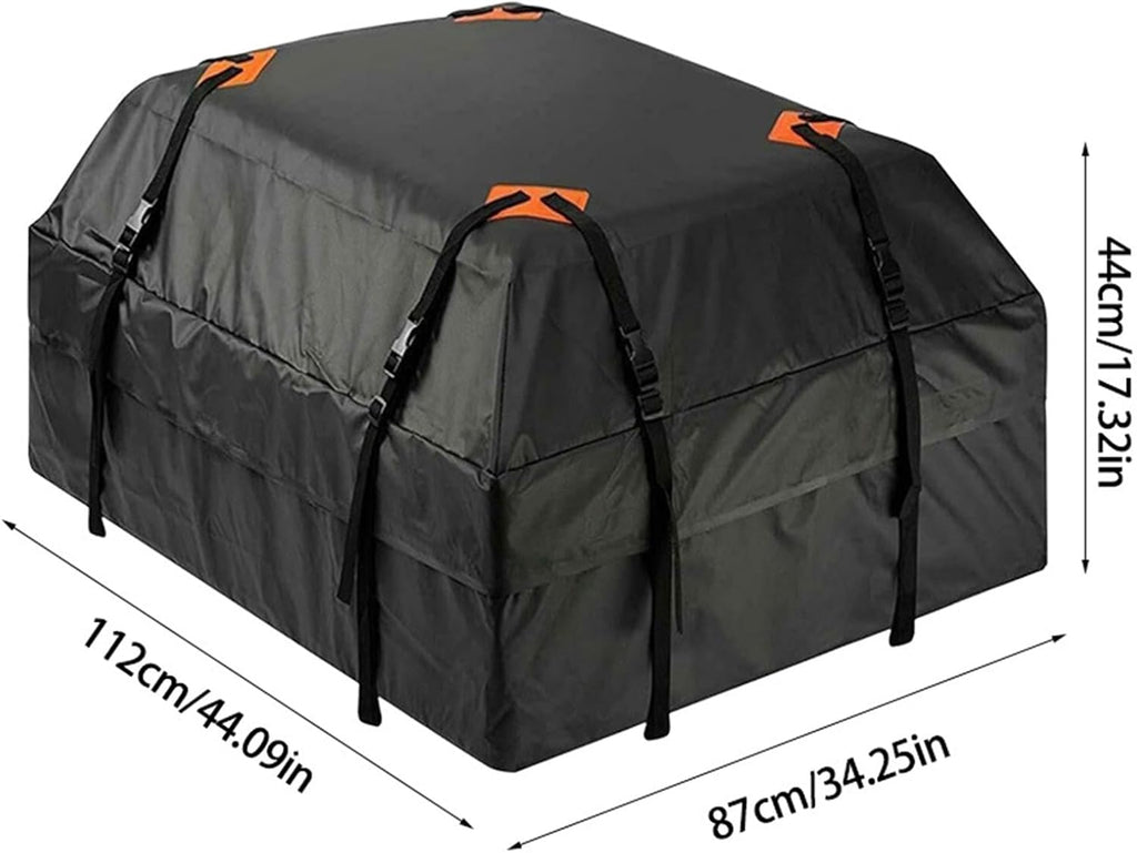 Car Rooftop Cargo Carrier Bag for Toyota Yaris Sedan Hatchback 2019 2020 Heavy Duty Car Roof Bag Large Capacity Storage Bag with Non-Slip Mat