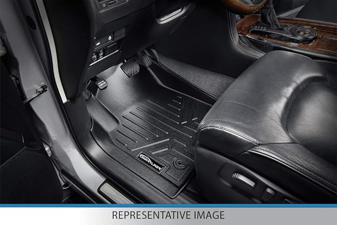 SMARTLINER Custom Fit Floor Mats 2 Row Liner Set - Image 2