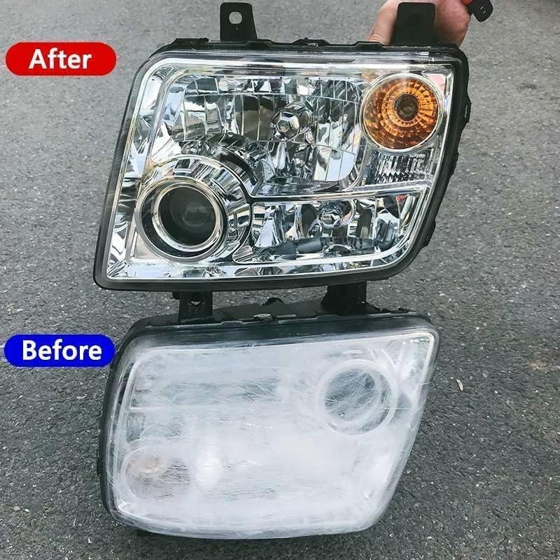 Headlight Repair kit,car Headlight Lens polishing Repair Tool with 200ml car ...