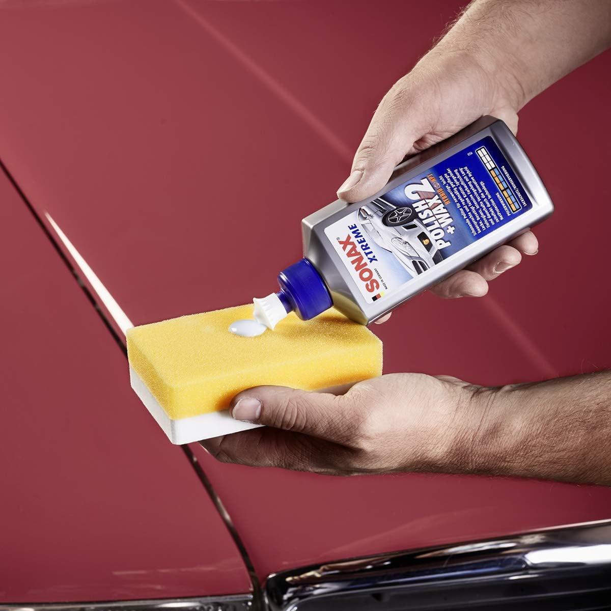 SONAX XTREME Polish+Wax 2 Hybrid NPT (250 ml) | Gentle polish with medium polishing effect for new, lightly used and regularly maintained paintwork.