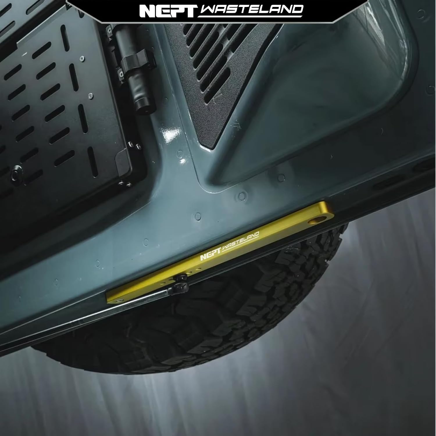 Tailgate Limiter for Ford Bronco 2021-2025 | Adustable Tailgate Stop, CNC Aluminum No Drill Rear Door Stay