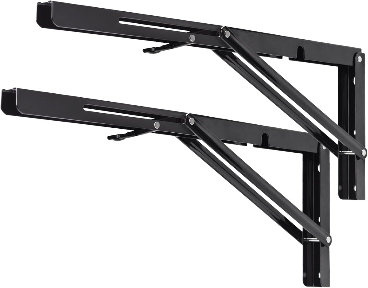 yumore 18 inch folding shelf bracket, heavy duty, main product view