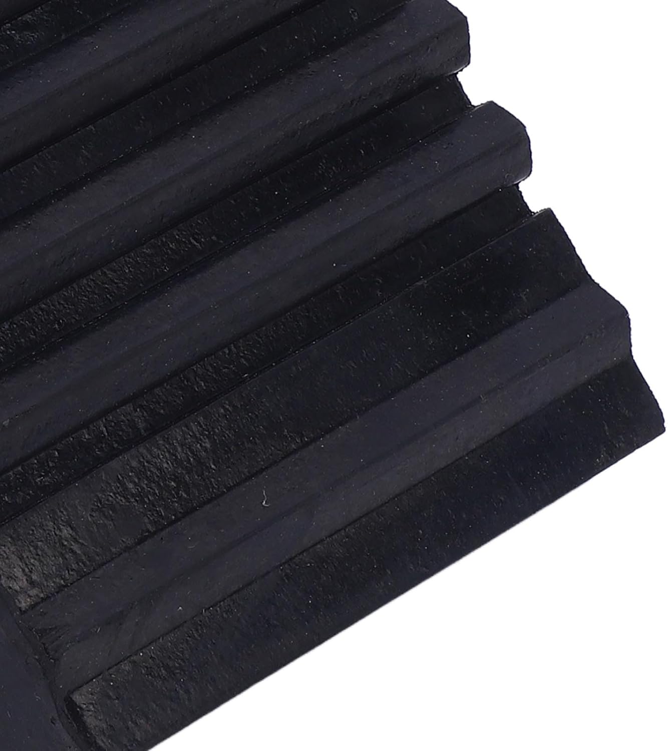 Alomejor Heavy Duty Rubber Wheel Chock Rubber Wheel Stopper 6.9 X 3.9 X 5.9in Anti Slip Weather Proof 3 to 5 Ton Tire Block for Car Trailer RV Truck ATV Parking