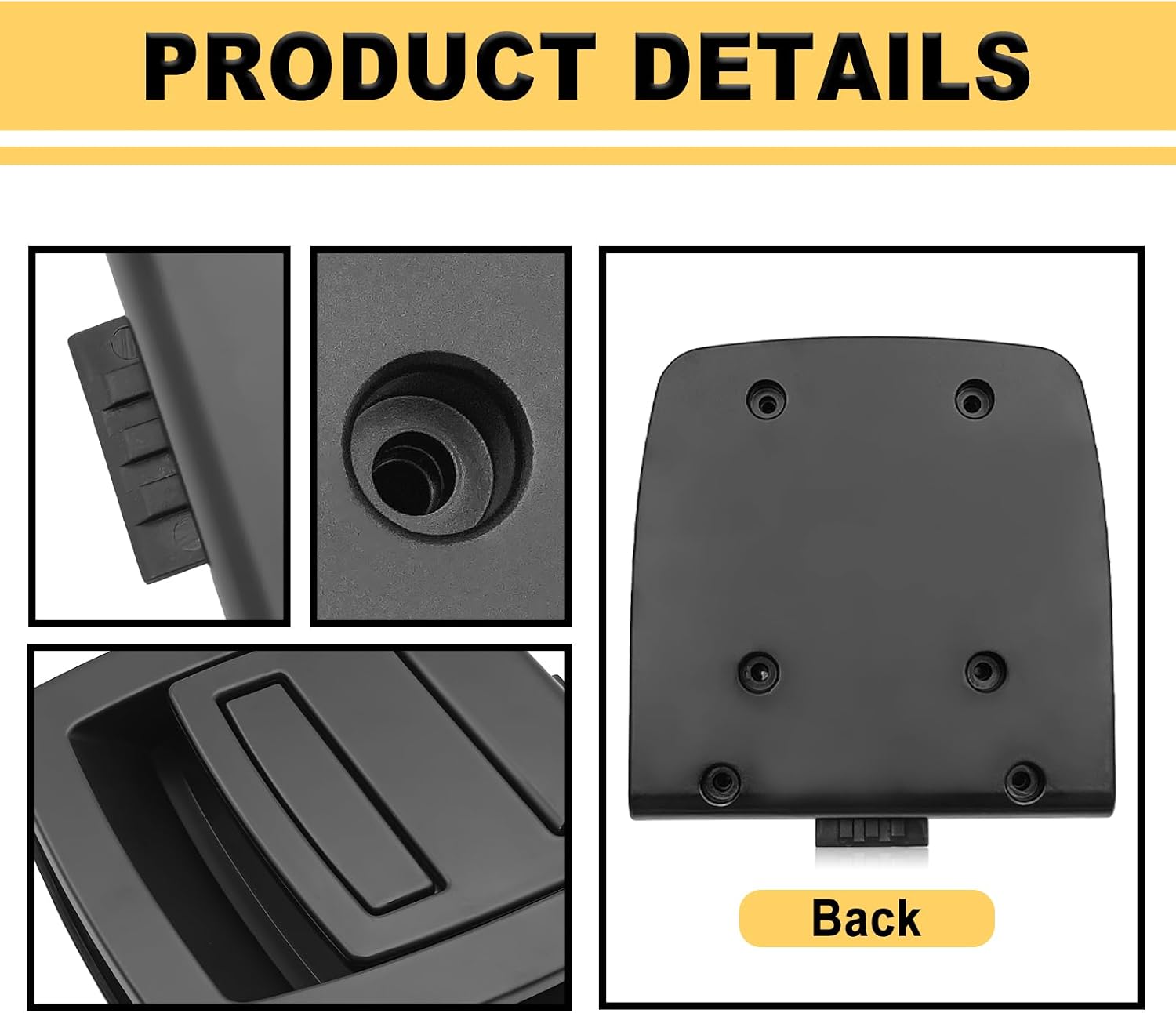 Rear Trunk Mat Carpet Handle Repalcement (Without Locking Function) Compatible with BMW X6 M F86 2013-2019, X5 M F85 2013-2018, X5 E70 2006-2013 3.0d, 4.8i etc, Replace # 51479120283