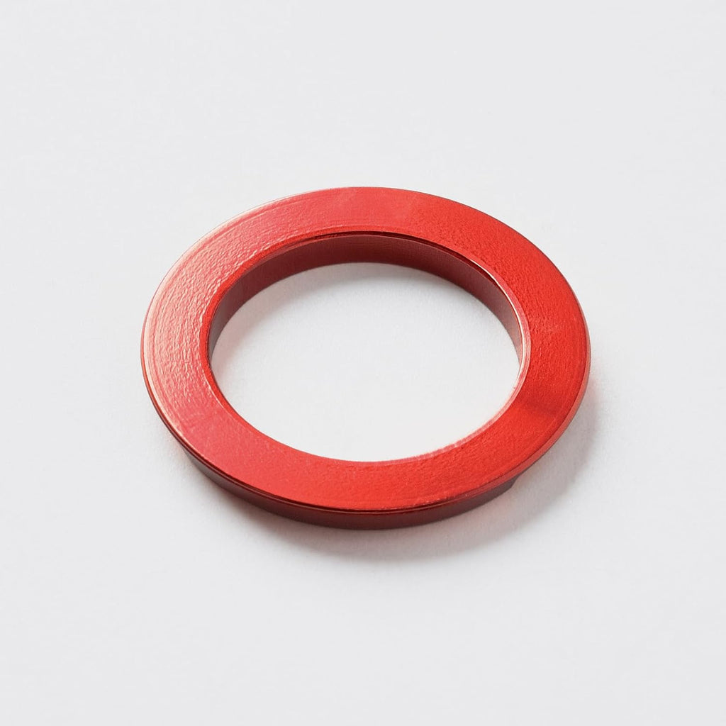 Aluminum Ignition Switch Key Hole Cover Ring Cap for Honda Monkey125 CT125 Trail 125 CB125R CB250R GB350/S, Motorcycle Ignition Key Switch Ring (Red)