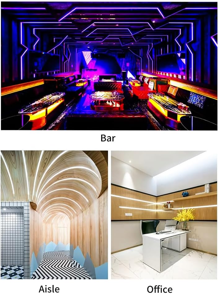 1M Soft Silicone Neon Tube for LED Strips | White,F1010