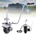 350W 12V Electric Trailer Dolly, Trailer Jockeys Wheel with 23 FT/min Moving Speed, 8" Rubber Tire, 5000lbs Towing Capacity, for Moving Caravan Boat