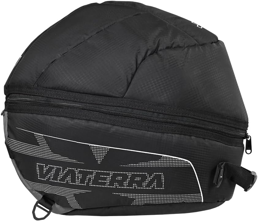 ViaTerra Motorcycle Riding Helmet Bag I Avoid Scratches & Dirt on Helmet Visor I for Safe Carry & Storage of Motorcycle Accessories I Soft Fleece Lined with Foam Padding