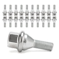 20pcs Wheel Lug Bolts M12x1.25 for 2014-2022 Jeep Cherokee, Upgrade 19mm Hex Length 28mm, Replace# 611-005 Compatible with Dodge Dart, Compass, Renegade, Chrysler