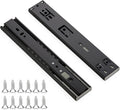 ravinte matte black soft close drawer slides 10, main product view