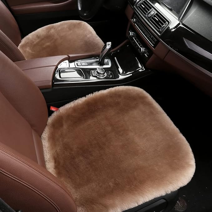 LLB Genuine Sheepskin Car Seat Cushion Seat Covers - Image 2