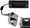 Left Driver Side Rear Cargo Door Latch with Handle for 1992-2019 Ford E150 E250 E350 E450 Econoline Club Wagon Super Duty | Replaces 8C2Z-15431A03-A 6C2Z-15431A03-AA