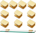 glass shelf clamp, gold u clamp bracket clip, main product view