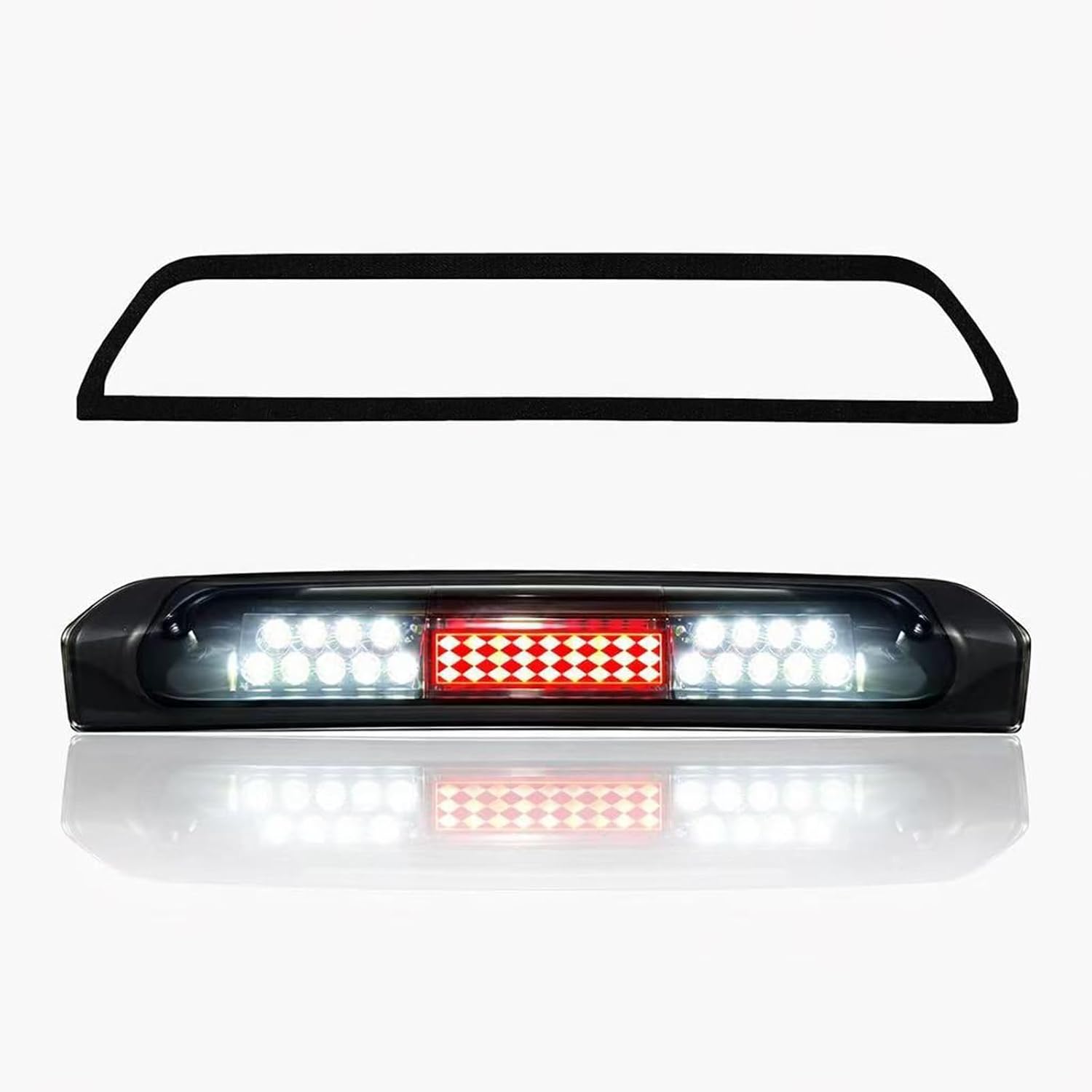 All-in-one LED 3rd Third Brake Light Cargo Light Upgraded Version High Mount Stop Light for 2002-2008 Dodge Ram 1500, 2003-2009 Dodge Ram 2500 3500.