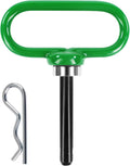 MaxxHaul 50877 Magnetic Hitch Pin 1/2" Lawn Mower Trailer Hitch Pin, Magnet Trailer Gate Pin for Simple One Handed Hook On & Off - Securely Hitch Lawn & Tow Behind Attachment