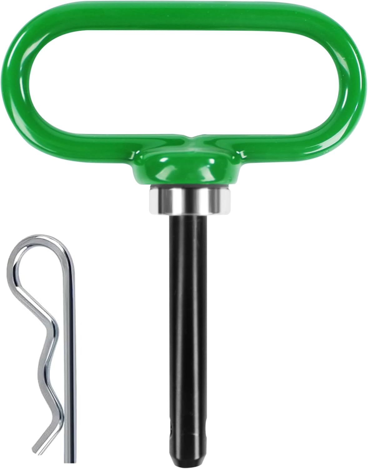 MaxxHaul 50877 Magnetic Hitch Pin 1/2" Lawn Mower Trailer Hitch Pin, Magnet Trailer Gate Pin for Simple One Handed Hook On & Off - Securely Hitch Lawn & Tow Behind Attachment