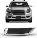 SCITOO Front Left Bumper Grille Fit for 2017 for GMC Acadia Limited,2013-2016 for GMC Acadia Outer Grille with and Chrome Molding replacement 20982401
