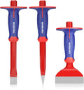 workpro 3pcs masonry chisel set, stone concrete rock, main product view