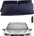 Windshield Sun Shade Umbrella for 2017-2025 Chrysler Pacifica Accessories: by HIMUMOY