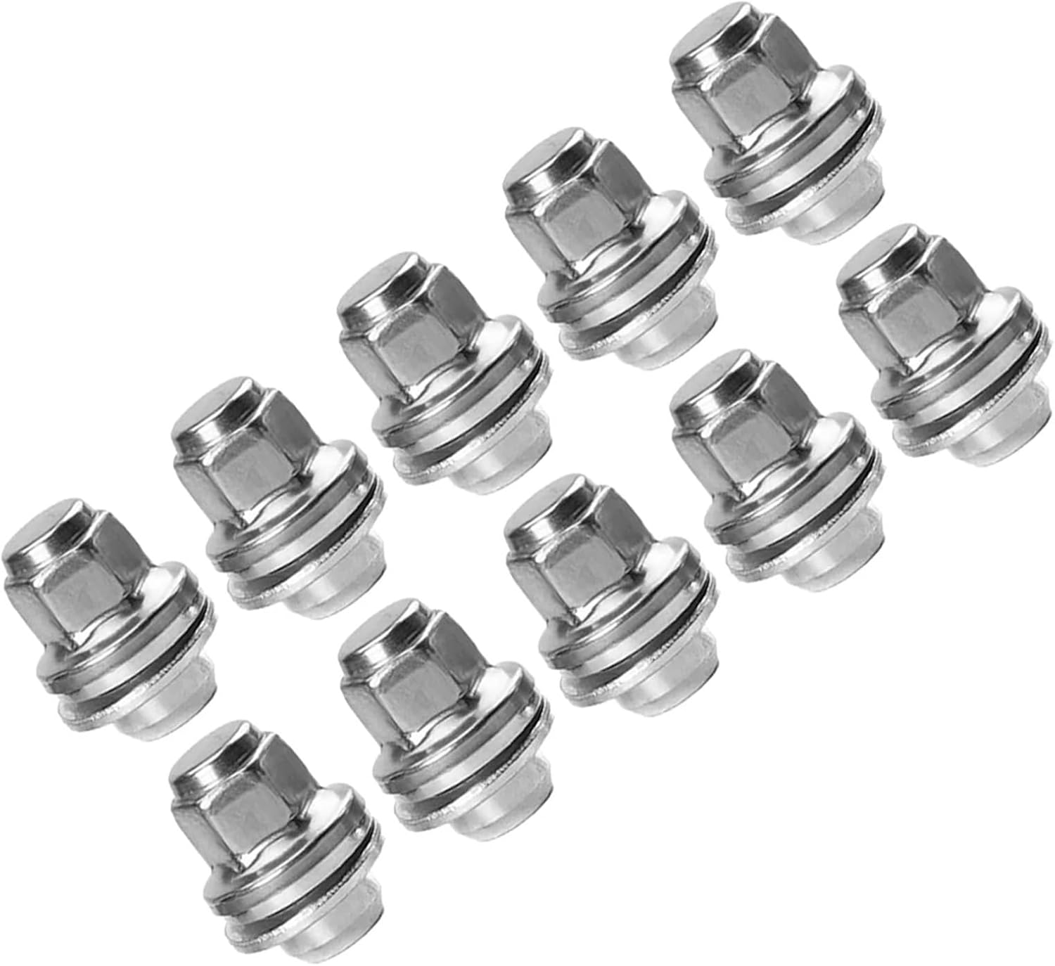 Hub Lock Bolt Compatible with Jaguar for F-Type 10pcs Car Hub Screws Nuts Car Tire Bolts Wheel Screws Wear Parts Automobiles Accessories