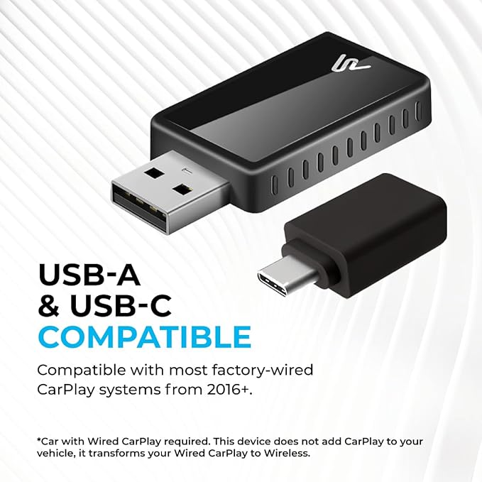 2026 Wireless CarPlay Adapter 8PRO by AUTOSKY – Convert Wired to Wireless