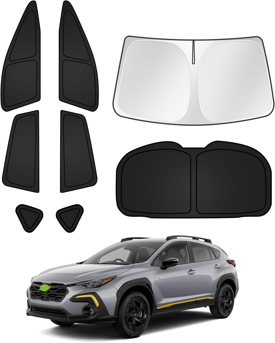 Sunshades for Subaru Crosstrek 2024 2025 2026 Accessories Windshield Sun Shade