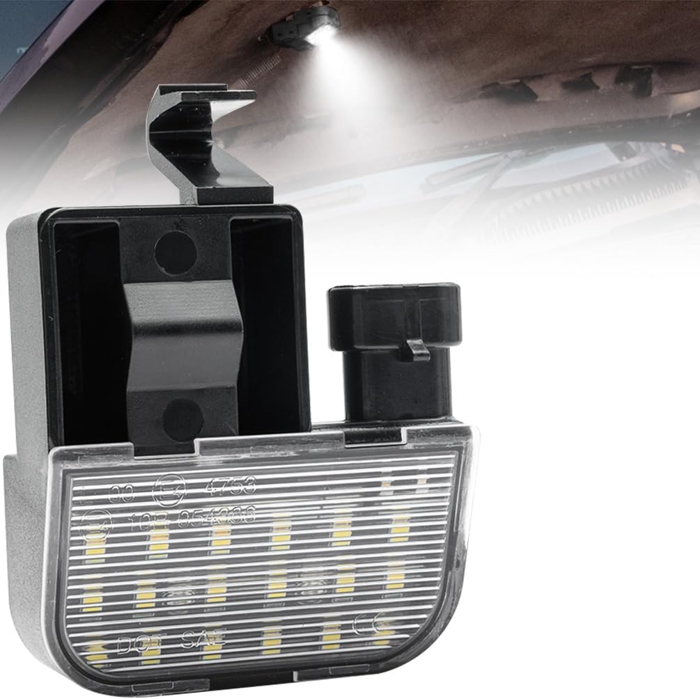 LED Under Hood Lamps for Hummer H2 Chevy GMC Savana Tahoe Suburban Express Silverado Sierra 1500 2500 3500 Envoy Yukon XL Trailblazer EXT Engine Compartment Works Lights 12450086 5722759
