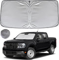 KAYZT Windshield Sun Shade for 2022 2023 2024 2025 Ford Maverick Foldable by KAYZT