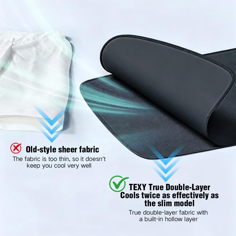 Magnetic Side Window Sunshade Curtains for Tesla Model Y, Retractable Privacy Shades with Light Blocking, 4PCS Front & Rear Side Windows Set (My 2020-2025.02/Y Juniper 2025.03+)
