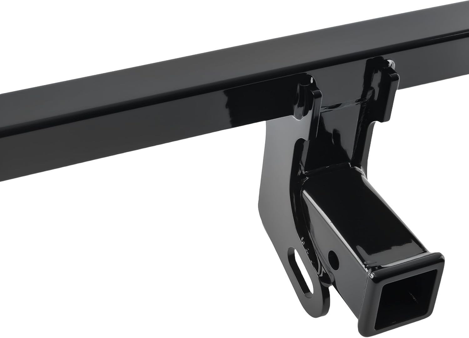 Carbon Steel Class 3 Hitch Receiver 2 Inch Bolt On Towing Hitch Compatible with Ford Edge Lincoln MKX Nautilus, Supports 5000lbs GTW 750lbs TW