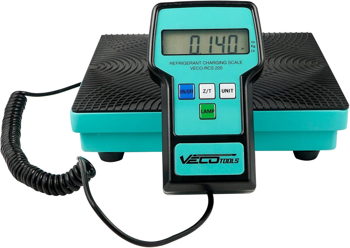 220lbs digital refrigerant charging scale for hvac, main product view