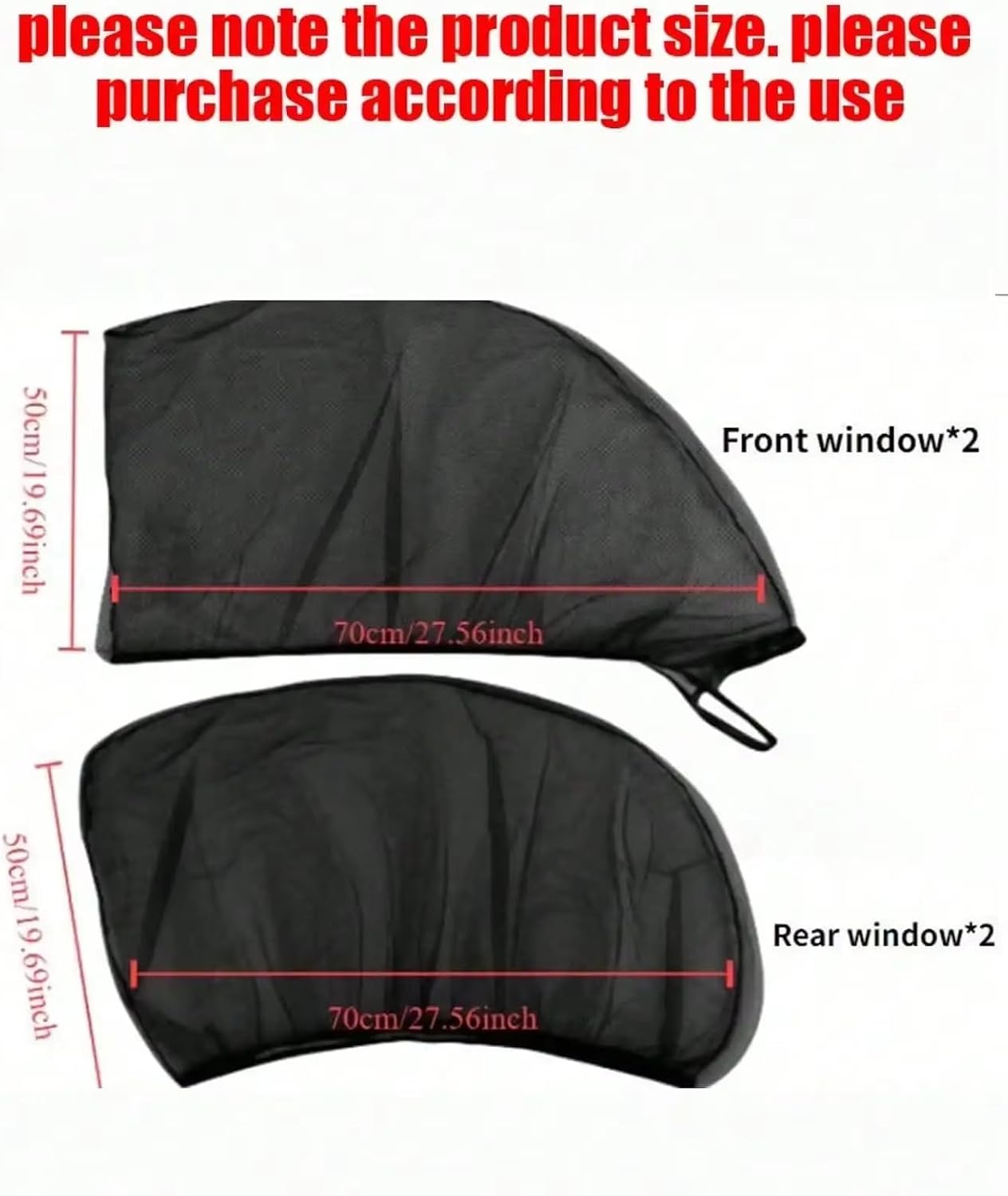 Car Window Sun Shade for Volvo XC40 XC60 XC90 Thickened Elastic Mesh Side Window Sunshade Auto Breathable Curtain Camping Privacy Screen for Volvo XC40 XC60 XC90