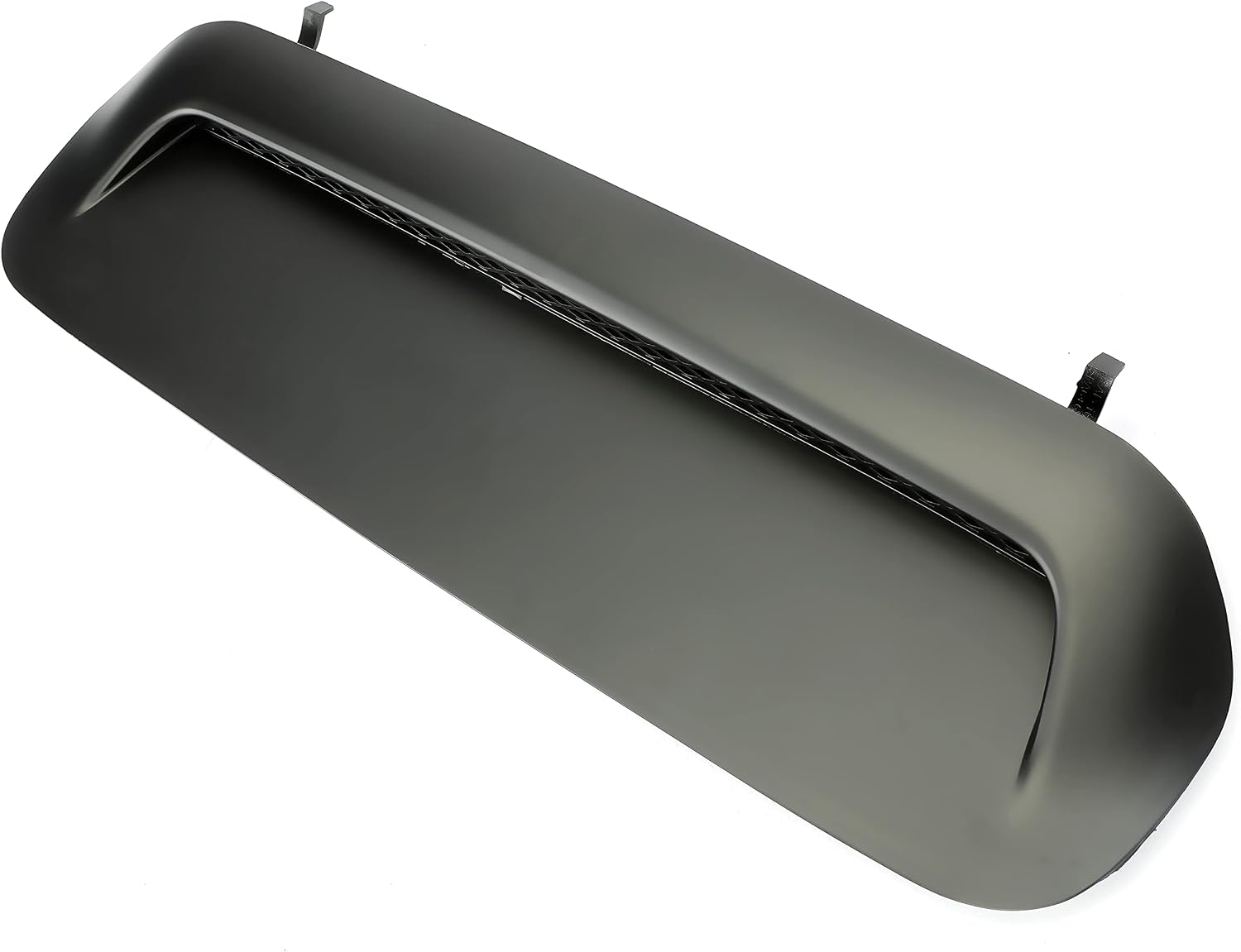 ECOTRIC Front Upper Hood Scoop Compatible with 2010-2022 Toyota 4Runner 2012-2015 Tacoma Sport Hood Air Flow Scoop Bulge Insert Kit Upgrade Painted Black