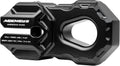 Agency 6 Billet Winch Shackle - Lightweight Aluminum Winch Attachment for Synthetic Line - 19,000 Pound Load Limit - Made in The USA with US Certified Materials - Black