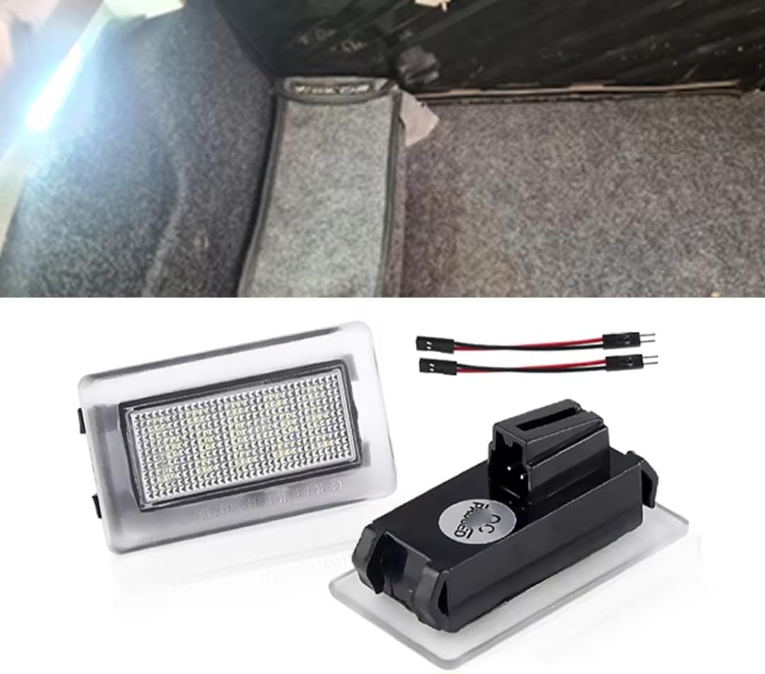 Car Trunk Light for Tesla Model 3/Y/S/X 2017-2023, Interior Footwell Light Puddle Door Bulb Trunk Lamp