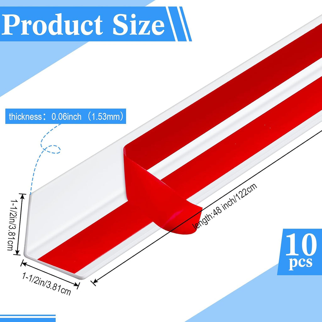sasylvia 10 pcs 1-1/2 x 48 inches wall shown in use
