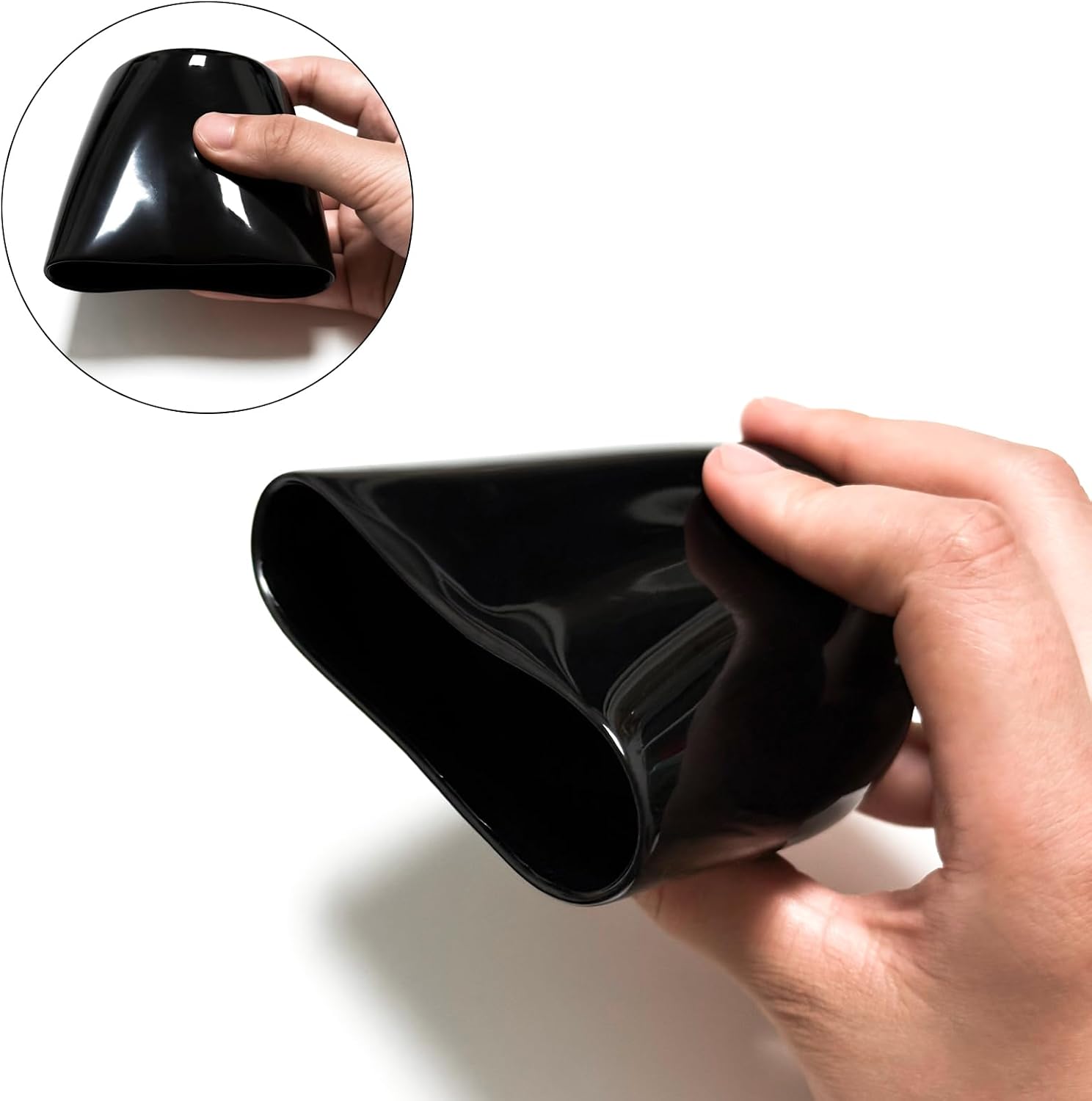 6-Pack Trailer Hitch Ball Covers, 1-7/8",2",2-5/16" Towing Ball Dustproof Antirust Protective Caps, fit SUV Trucks RV Boat Caravan Trailer Ball & More Accessories (Black)