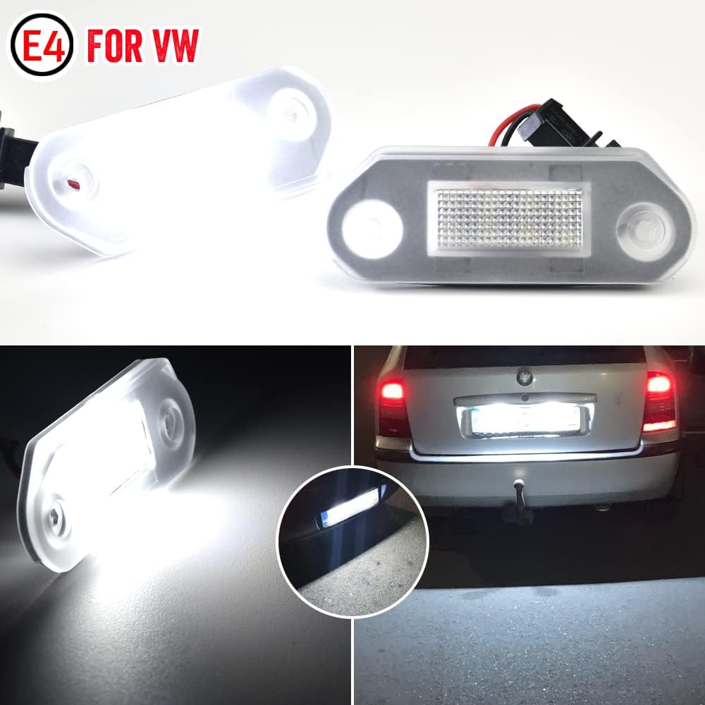 2pcs LED Glove Box Lamp Compatible with Sko-da Octavia, Compatible with VW Vento A3 Gol 2 & G2 Hatchback