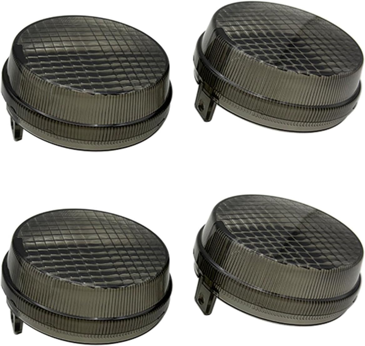 4pcs Motorcycle Smoke Turn Signals Light Lens Covers For Honda Shadow Phantom Spirit Fury Interstate Metropolitan Valkyrie 1300 600 750 VT400 VT750 VT1300 1998-2018