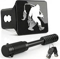 Bigfoot Fishing Hitch Cover for 2 Inch Receivers with 5/8-Inch Pin Diameter Anti-Theft Hitch Lock