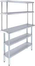 Amgood Stainless Steel Work Table by AmGood