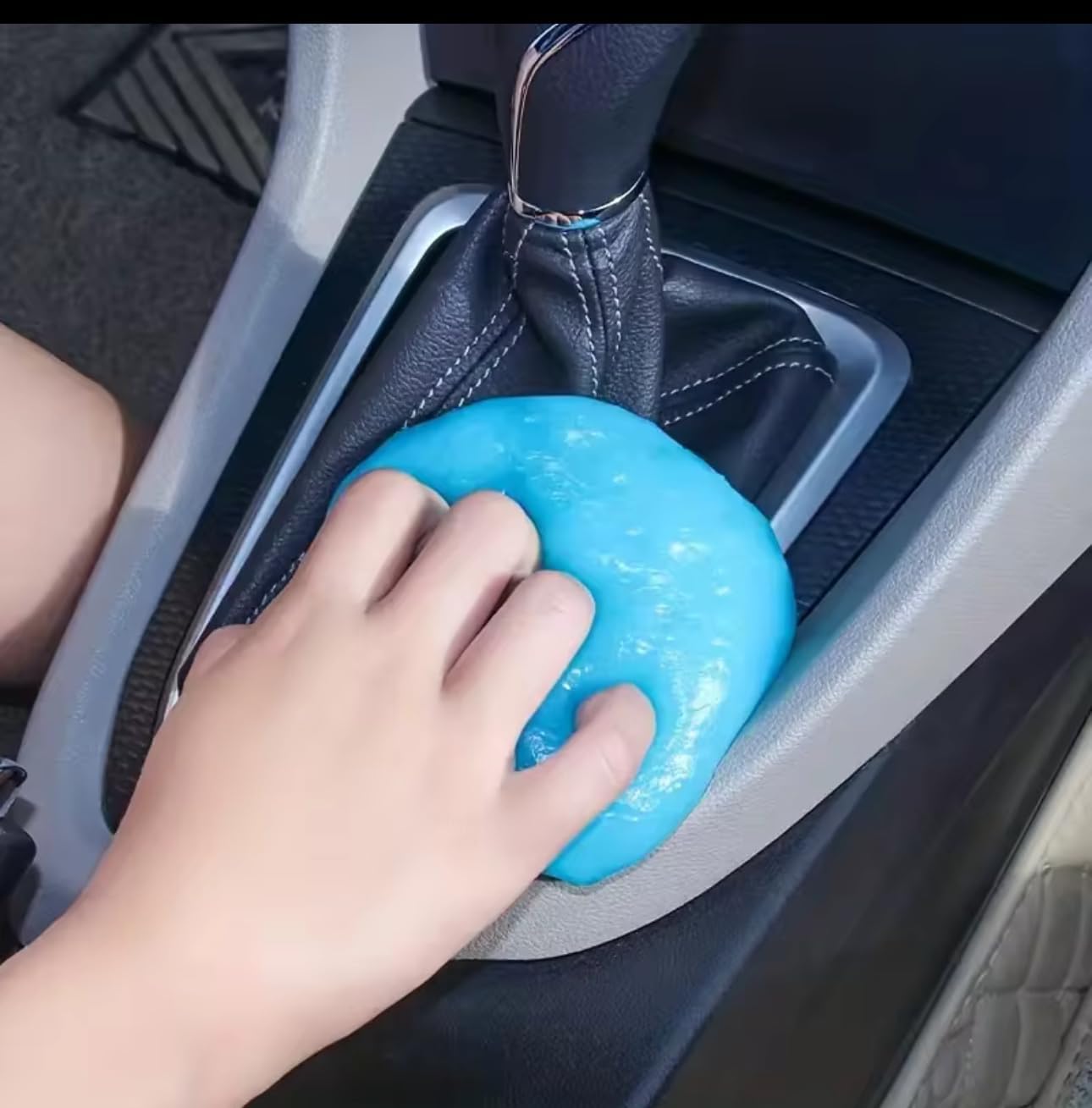 Car Interior Cleaning Gel, Blue, Reusable Dust Removal Putty for Air Vents, Keyboard, Electronics, Automotive Detailing