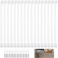 sinjeun 16 pack 12 inch wire shelf bracket, main product view
