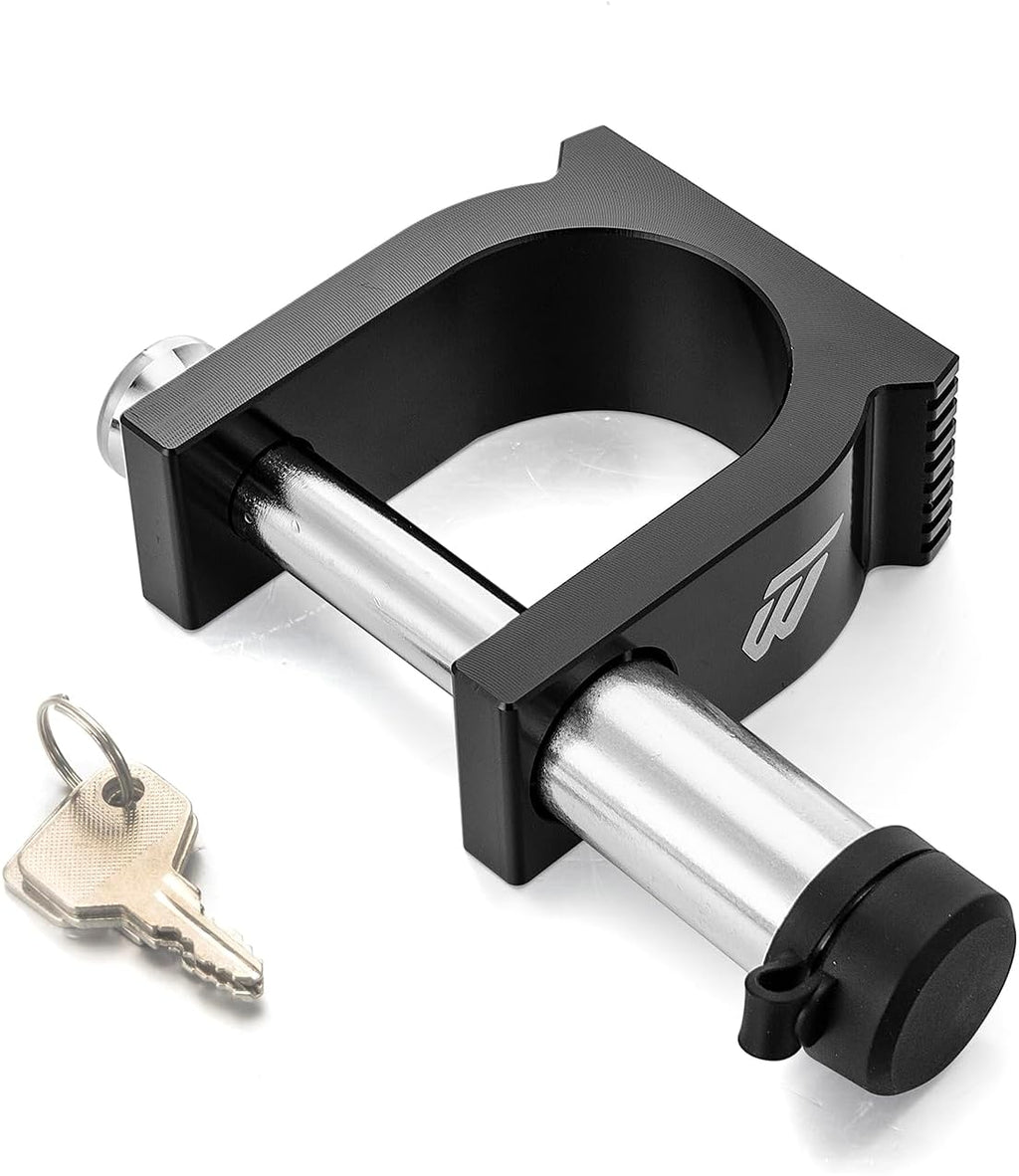 WeiSen 5th Wheel Trailer Lock for 2 Inch King Pin Lock with Keys & Warning Tag