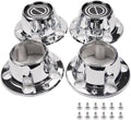 PIT66 Front & Rear Wheel Center Caps Compatible with Ford F150 1980-1996 4Pcs